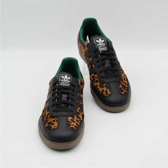 Adidas Samba OG Leopard Print Sneakers - Picture 4 of 8